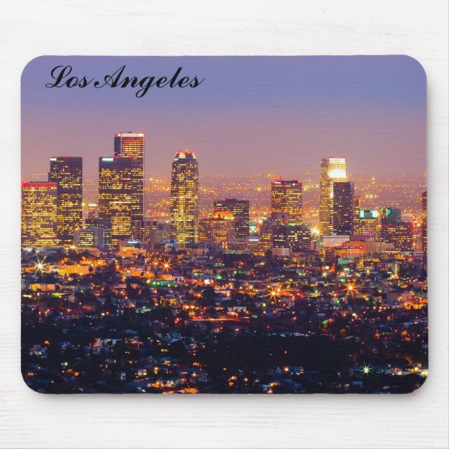 LA at  Night Mousepad (Front)