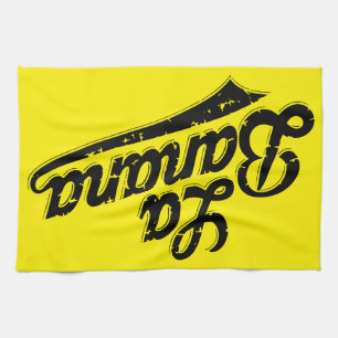 la banana tea towel