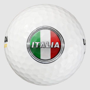 La Bandiera - The Italian Flag Golf Balls