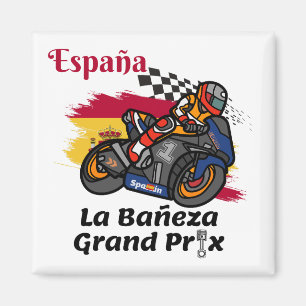 La Bañeza Motorcycle Grand Prix. Magnet