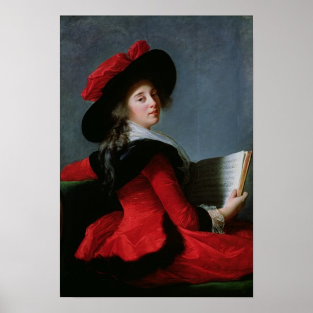 La Baronne de Crussol, 1785 Poster (Front)