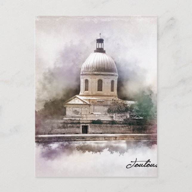 La Basilique Saint-Pierre de Toulouse. Postcard (Front)