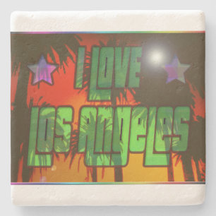 LA Beautiful Burn Coaster