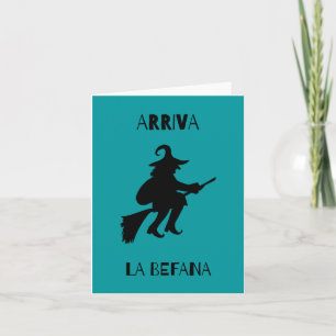 La Befana (Epifania) Italian Christmas Witch Card