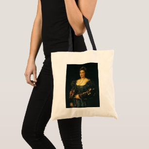 La Bella, Duchess of Urbino by Titian Tote Bag
