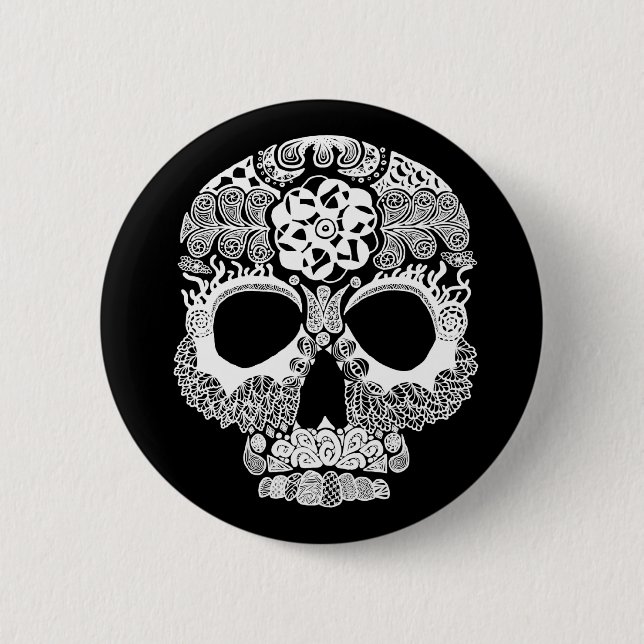 La Bella Muerte Dark Button (Front)