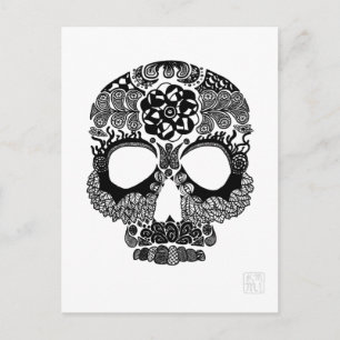 La Bella Muerte Postcard