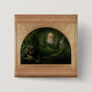 La Belle Dame Sans Merci 15 Cm Square Badge