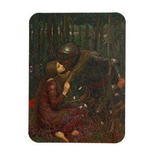 La Belle Dame Sans Merci, 1893 (oil on canvas) Magnet