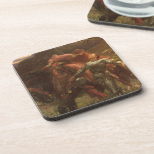 La Belle Dame sans Merci by Sir Frank Dicksee Coaster