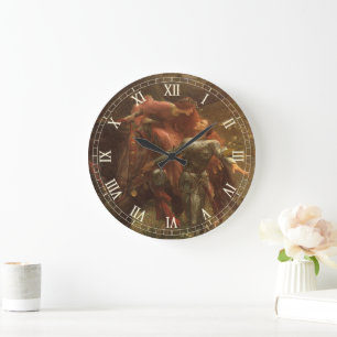 La Belle Dame sans Merci by Sir Frank Dicksee Large Clock