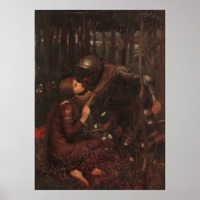 La Belle Dame Sans Merci Canvas Print (Front)