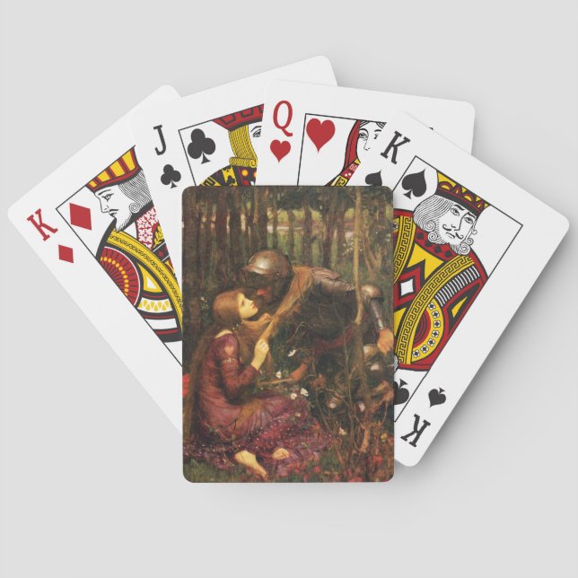 La Belle Dame sans Merci - John William Waterhouse Playing Cards (Back)