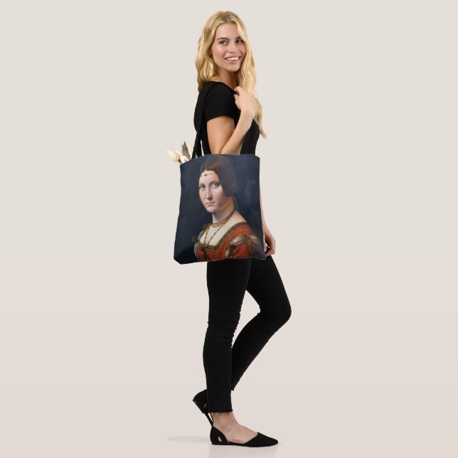 La Belle Ferronniere   Tote Bag (On Model)
