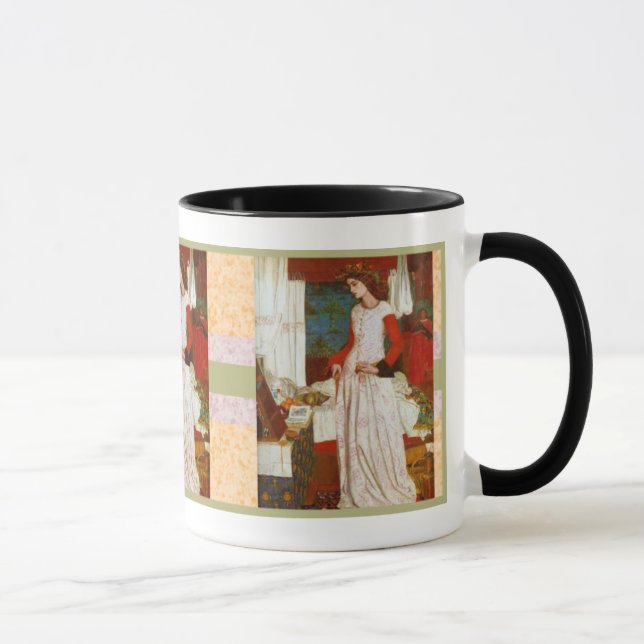 La Belle Iseult  ~  William Morris Mug (Right)
