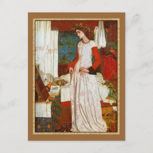La Belle Iseult ~ William Morris Postcard
