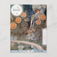 La Belle Jardiniere – August - Eugène Grasset
