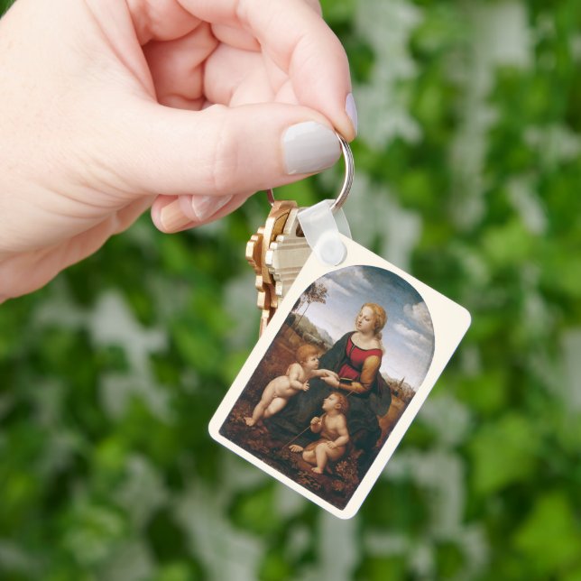 La Belle Jardinière by Rapahel Key Ring (Hand)