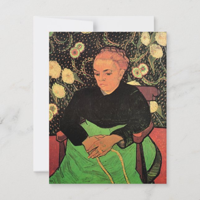 La Berceuse (Augustine Roulin) by Vincent van Gogh (Front)