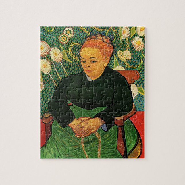 La Berceuse (Augustine Roulin) by Vincent van Gogh Jigsaw Puzzle (Vertical)