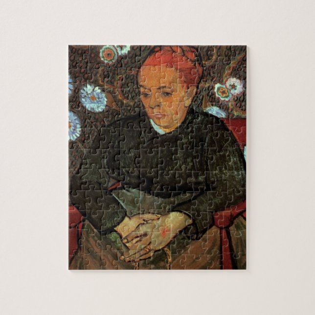 La Berceuse (Augustine Roulin) by Vincent van Gogh Jigsaw Puzzle (Vertical)