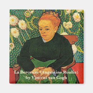 La Berceuse (Augustine Roulin) by Vincent van Gogh Magnet