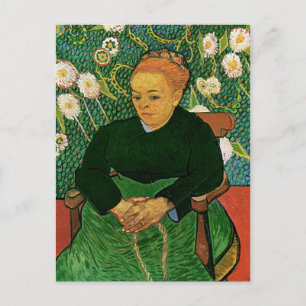 La Berceuse (Augustine Roulin), Vincent van Gogh Postcard