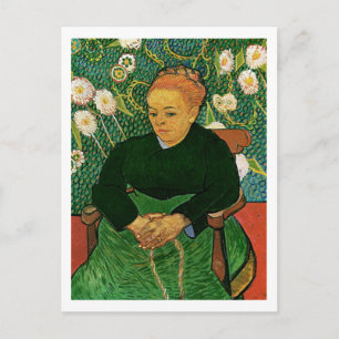 La Berceuse (Augustine Roulin), Vincent van Gogh Postcard