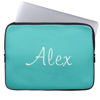 La Boca Alluring Aqua Laptop Sleeve