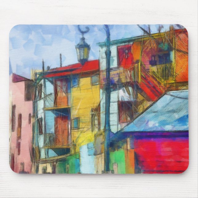 La Boca - ARGENTINA Mouse Pad (Front)