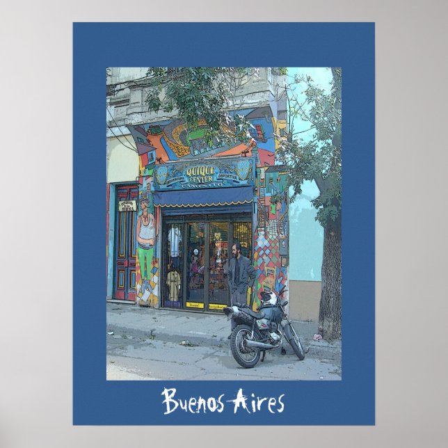 La Boca - Buenos Aires Poster (Front)
