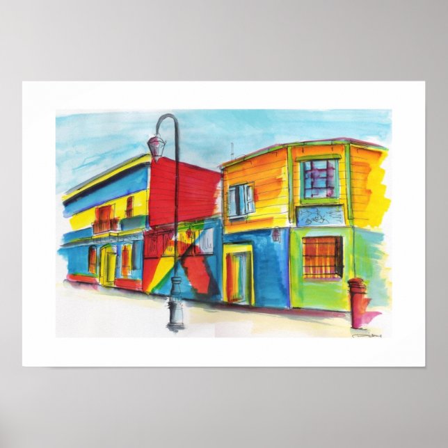 La Boca Poster (Front)