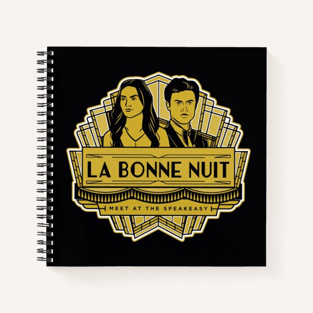 La Bonne Nuit - Meet At The Speakeasy Notebook (Front)