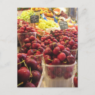 La Boqueria Market, Barcelona, Spain Postcard