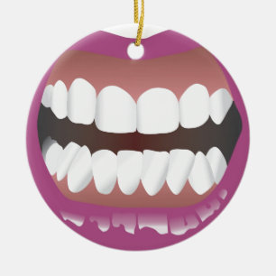La Bouche Ceramic Tree Decoration