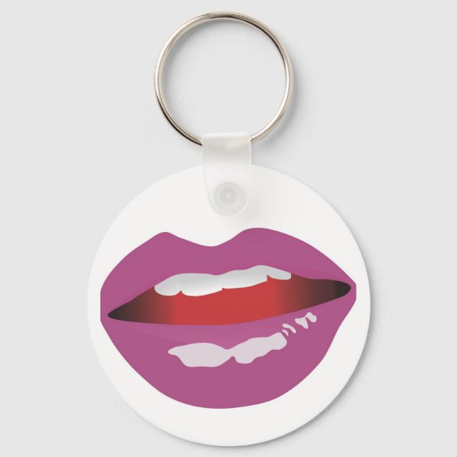 La Bouche Key Ring (Front)