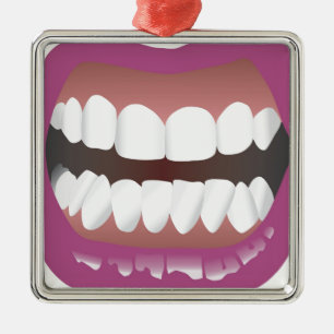 La Bouche Metal Ornament