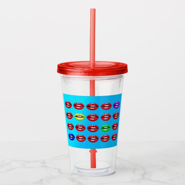 La Bouche - The mouth Acrylic Tumbler (Front)