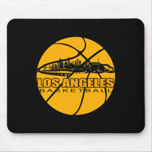 La Bysketbyll Lover Gift - Los Angeles Bysketbyll Mouse Pad