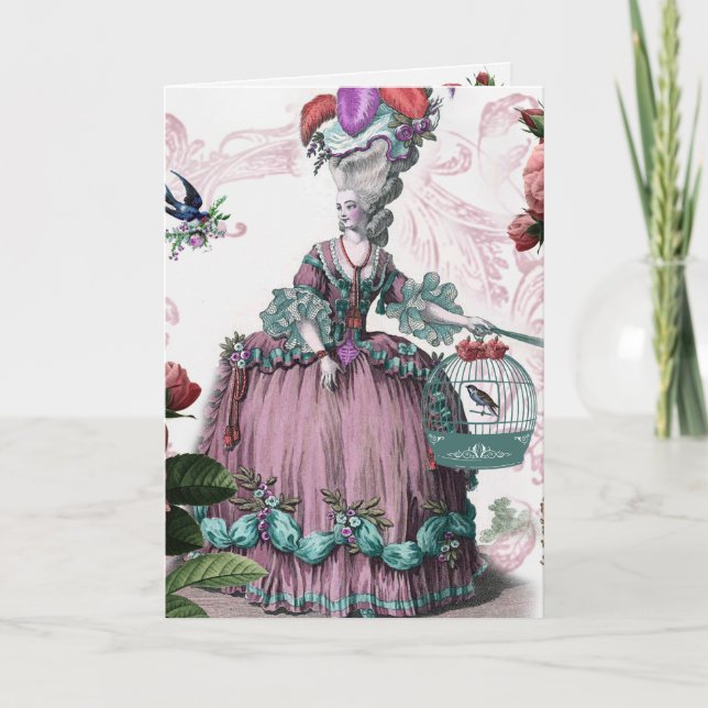 la cage aux oiseaux  (The Bird cage) Card (Front)