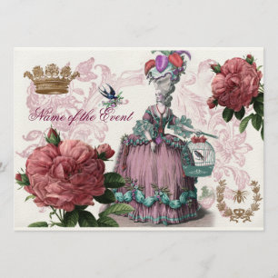 la cage aux oiseaux  (The Bird cage) Invitation