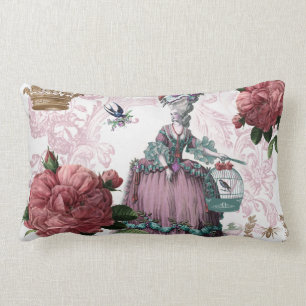 la cage aux oiseaux (The Bird cage) Lumbar Cushion