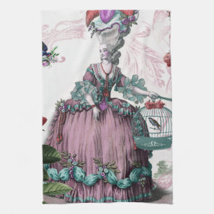 la cage aux oiseaux (The Bird cage) Tea Towel