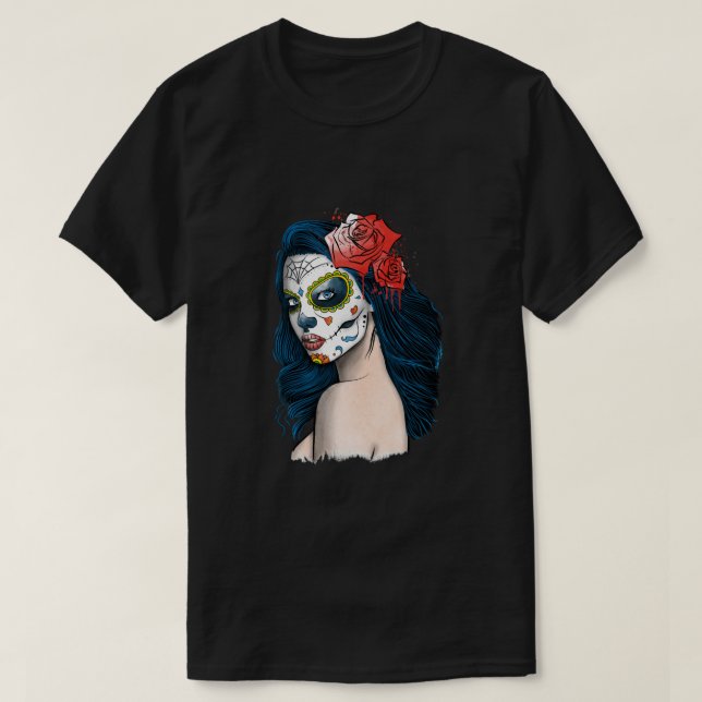 La Calavera Catrina Classic  T-Shirt (Design Front)
