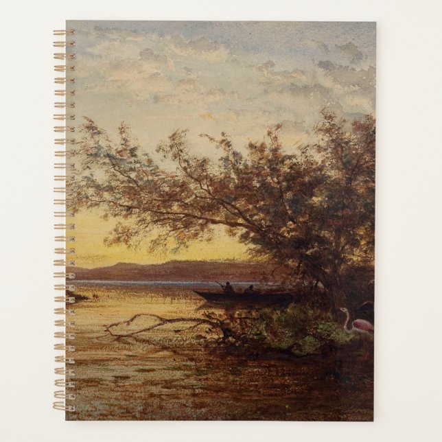 La Camargue, Coucher De Soleil – Félix Ziem Planner (Front)