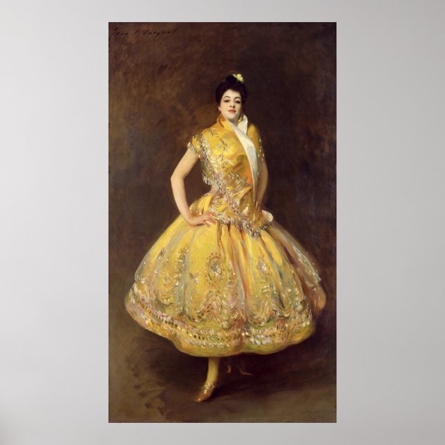 La Carmencita, 1890 Poster (Front)