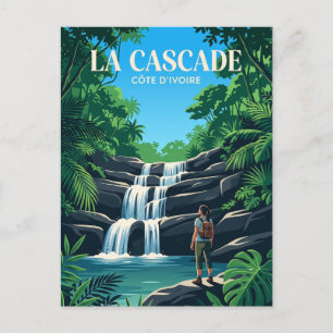 La Cascade Côte d'Ivoire Postcard