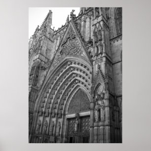 La Catedral Poster Print (Barcelona, Spain)