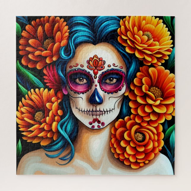 La Catrina Day of the Dead Jigsaw Puzzle (Vertical)