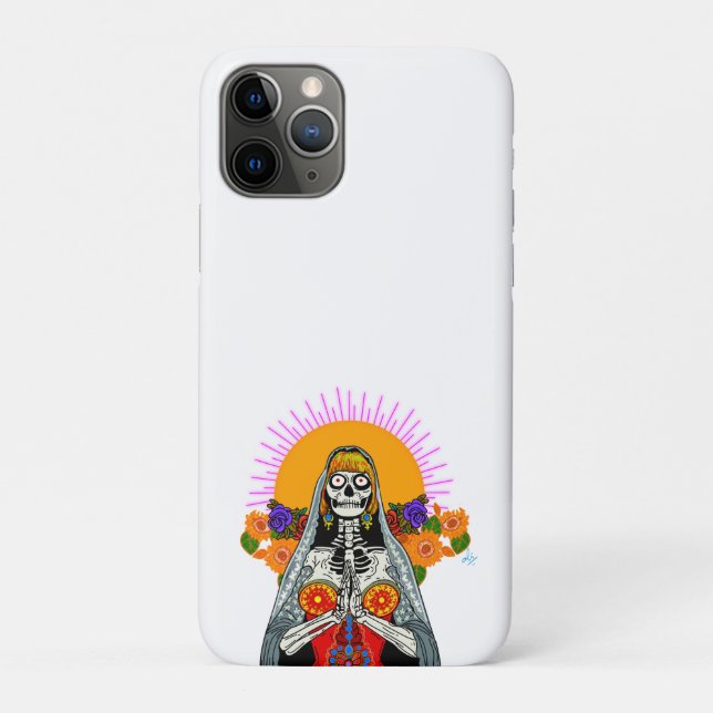 La Catrina in a Modern, Colourful Style Case-Mate iPhone Case (Back)